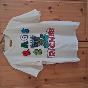 Makobi Streetwear Novelty Short Sleeve Graphic T- Shirt Size Medium